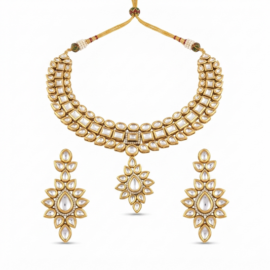 Royal Kundan Necklace Set